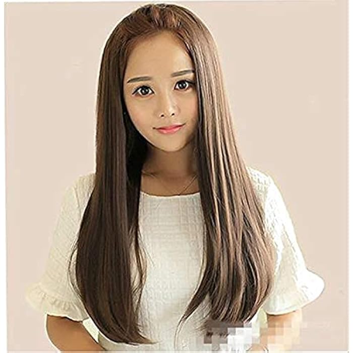 DILLARDS Fashion Elegant Long Straight Wigs For Ladies (Dark Brown) B5007-3 - Image 4